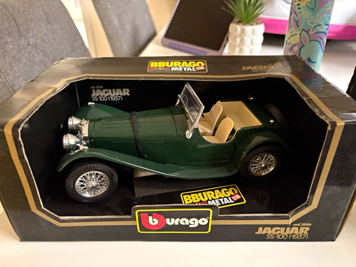Bburago jaguar ss100 1937 18 - jaguar, 1:18