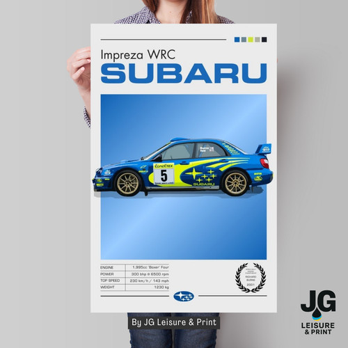 Subaru impreza wrc rally car - wrc,