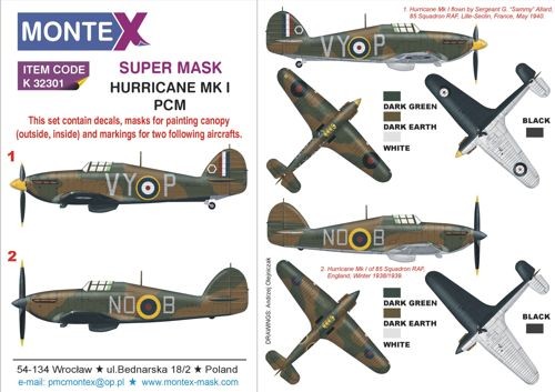Montex mxk32301 hawker - 1:32,