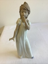 Nao by Lladro Yawning Sleepy Girl Decorative Figure Figurine (30cm)