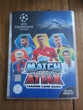 Topps Match Attax Champions League 2016-17 Half Complete Binder
