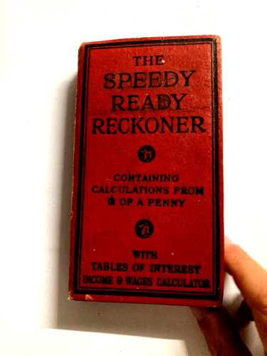 The speedy ready - speedy, reckoner