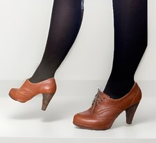 Oxford brogues high Heels