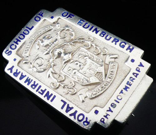 Sterling silver nursing - nursing, badge
