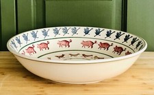 RARE Emma Bridgewater Large Serving Bowl Farmyard Animals Backstamp 1989! 