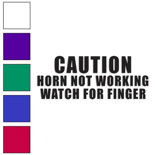 Horn not working - horn,