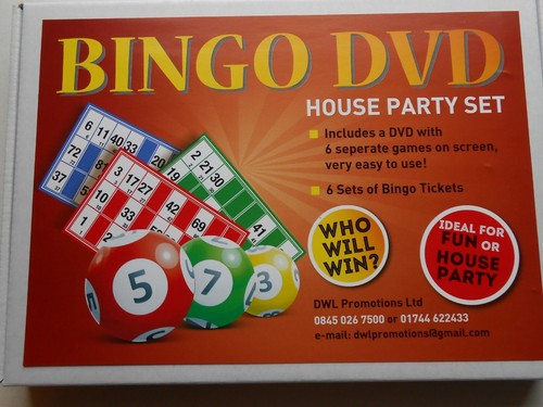 Bingo dvd boxed game - game, set