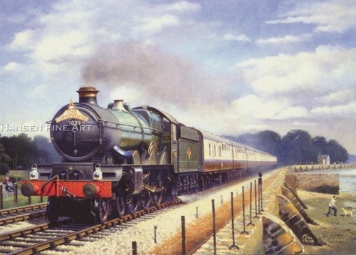 Railway engine locomotive - engine,