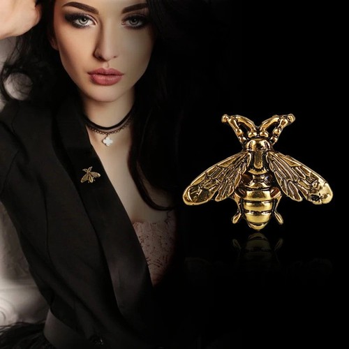 Fashion retro bee brooch - bee, pin