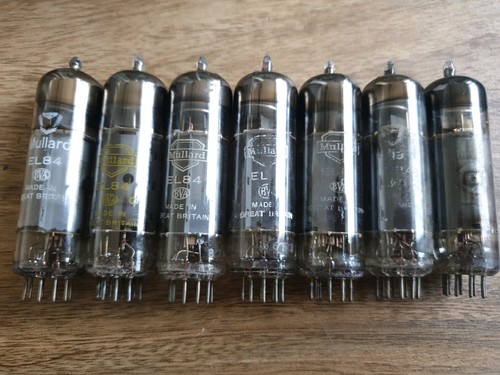 Joblot mullard el84 - 7,