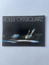 Authentic 1982 Rolex OYSTERQUARTZ Booklet 17000  17014 17013  19018  19019