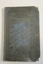Browns Nautical Diary Ship Log Work Book SS Thessalia SS Nuceria 1914 Antique