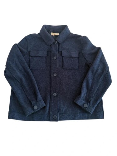 Sea salt navy boiled - , wool