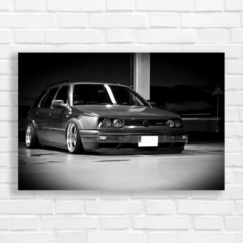 Sleek blue volkswagen golf gti - blue,