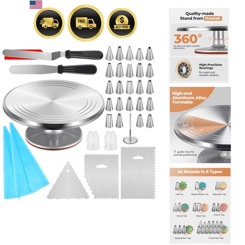 Cake decorating kit with - decorating,