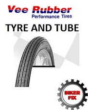 Vee Rubber 300X17 300 - 17  FRONT TYRE TIRE PLUS INNER TUBE