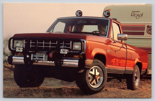 Ford 1984 ranger 4x4 red - ford,