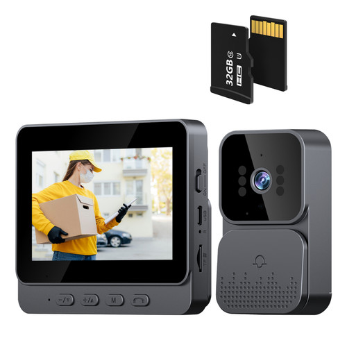 Wireless video door - wireless, 2.4g