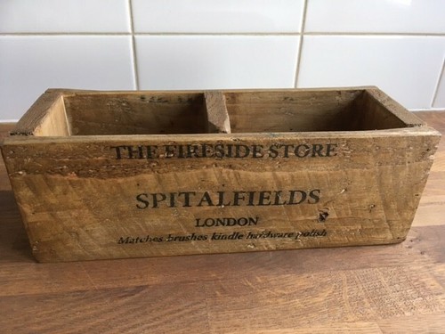 Wooden storage crate - wooden,