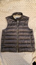 PRADA Milano Gilet Vest Women Lagre L Green - Grey