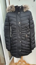 Centigrade Faux Down Coat with Removable Hood black  size 2XL new QVC j3