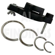 Clock Mainspring Winder &  C Clamps winder clamp repair Tool