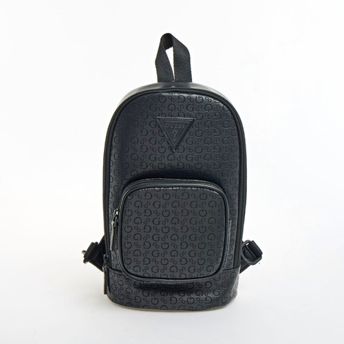 Guess black monogram - monogram, soft