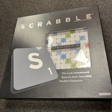 Scrabble Deluxe Edition Black