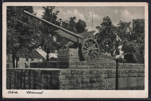 Postcard lehrte war - of, lehrte,