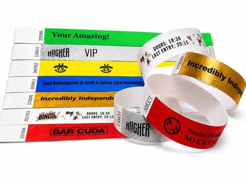 Wristbands custom print - wristbands,