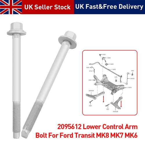 Front lower wishbone control - front,