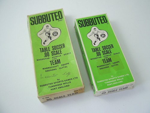 Subbuteo empty boxes - subbuteo,