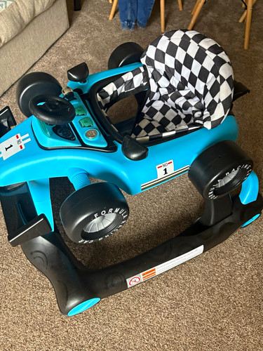 Blue racing baby - blue,