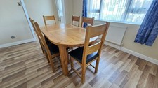 Real Wood Extending Dining
