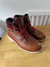Wolverine Mens Tyrol Brown And Burgundy 6 Inch Hiker Boot RARE