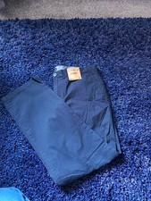 Mens Navy Chinos Size 38W 30L