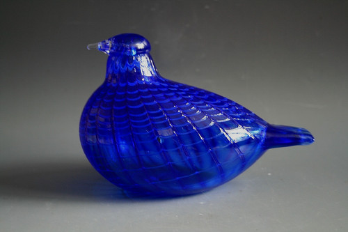 Oiva toikka glass bird - oiva,