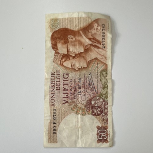 Belgium francs banknote - 50,