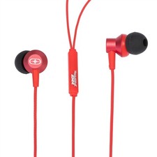 No Fear Wired Earphones Red