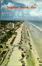 Vtg 1980s Daytona Beach Aerial