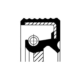 Crankshaft shaft seal front - shaft,