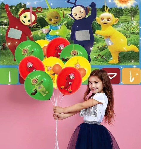 Teletubbies balloon birthday - teletubbies,