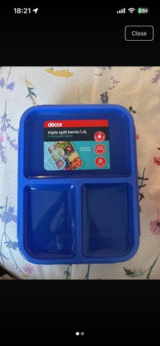 Décor triple split bento - décor,