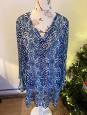 M&S Collection Blue Snakeskin