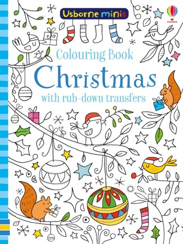 Colouring book christmas - book, with