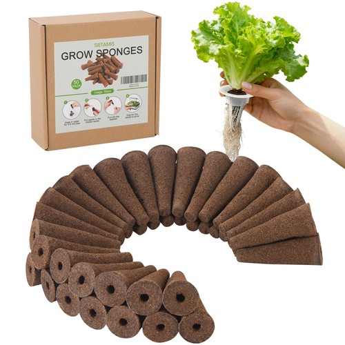 Hydroponic grow sponges - grow,