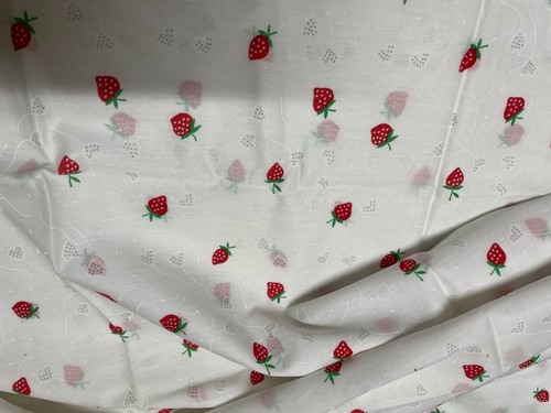 Polycotton material remnant - polycotton,