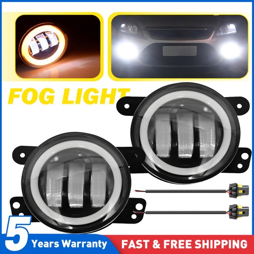 Pair inch round - 4", led