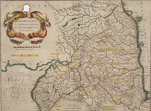 Mercator hondius northumbria - mercator,