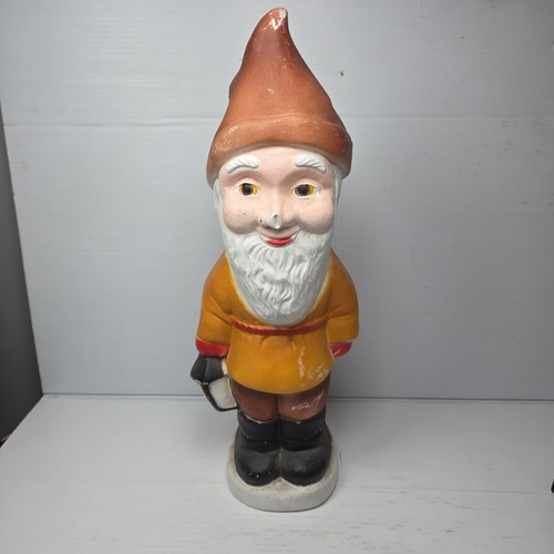 Vintage blow mold gnome garden - vintage,